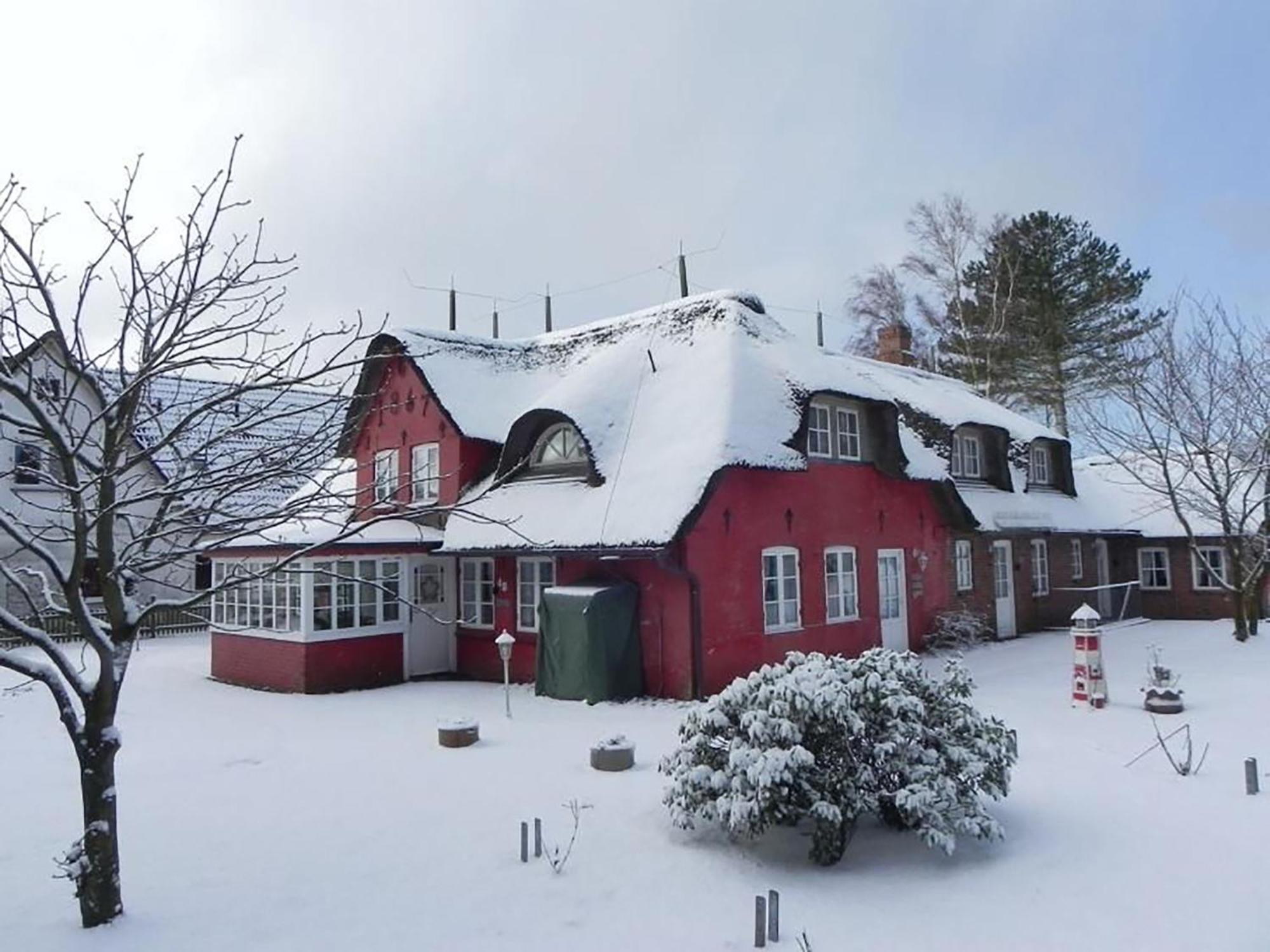 Hüs Sanskiin Ferienwohnung *Hopelfask* Suddorf Exteriör bild