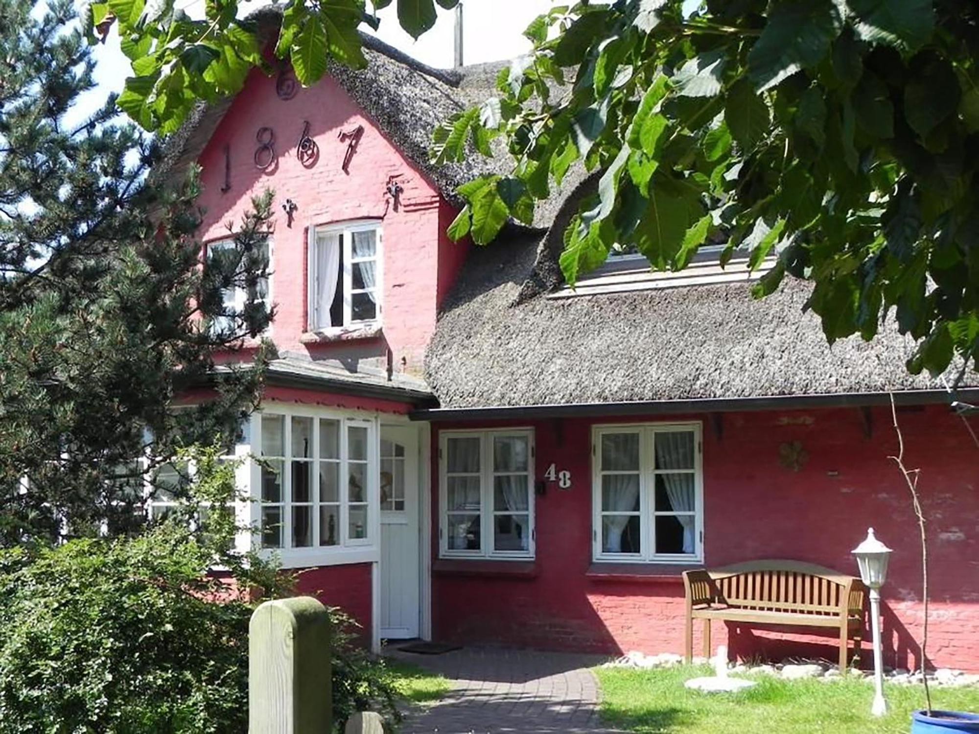Hüs Sanskiin Ferienwohnung *Hopelfask* Suddorf Exteriör bild